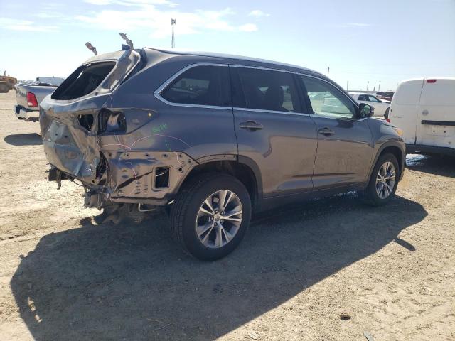 VIN 5TDKKRFH4FS075052 2015 Toyota Highlander, Xle no.3