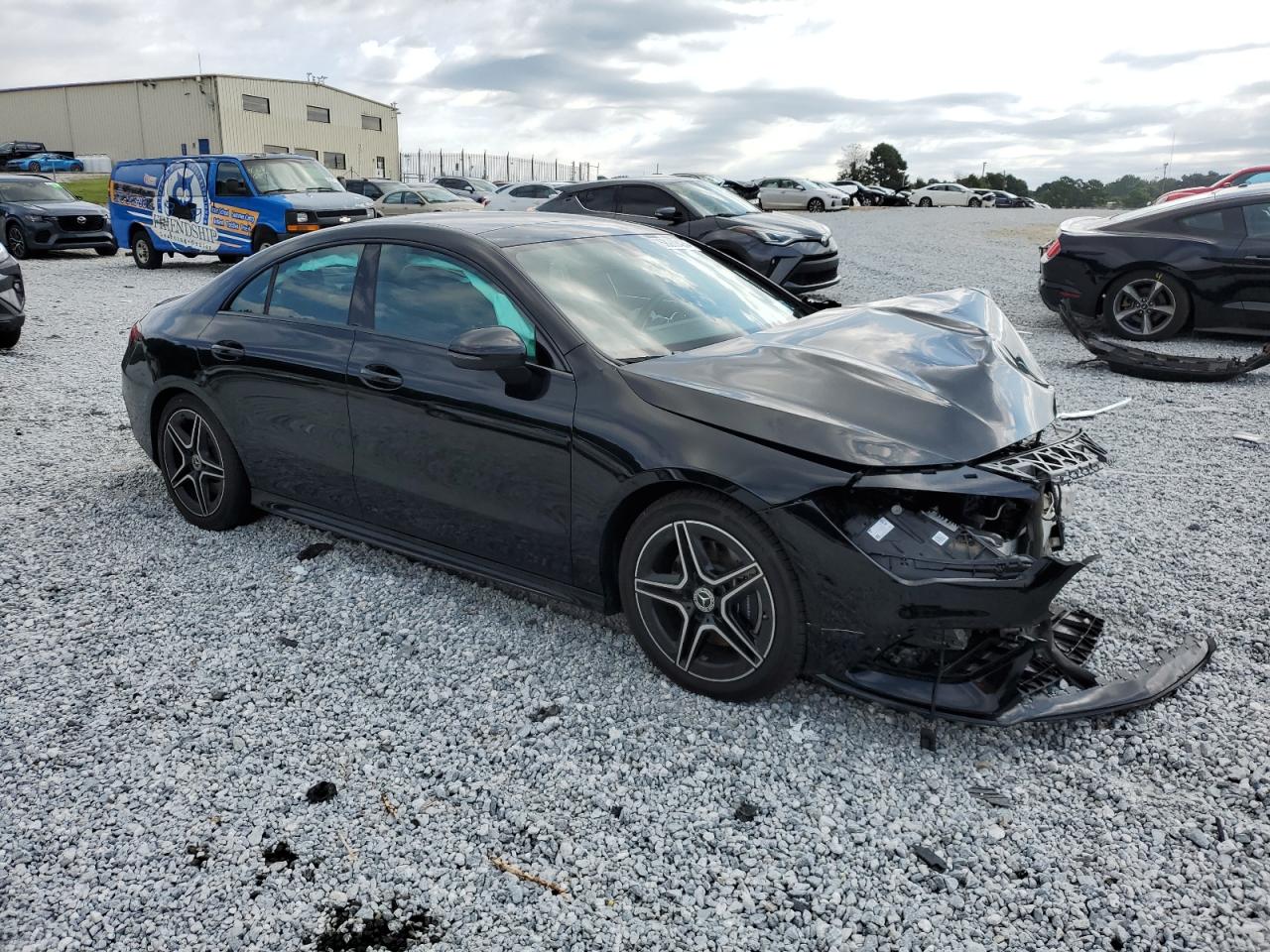 Lot #3026059979 2020 MERCEDES-BENZ CLA 250 4M