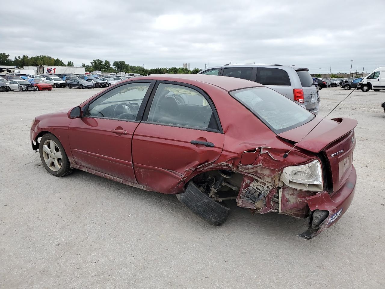 Lot #2922033046 2009 KIA SPECTRA EX