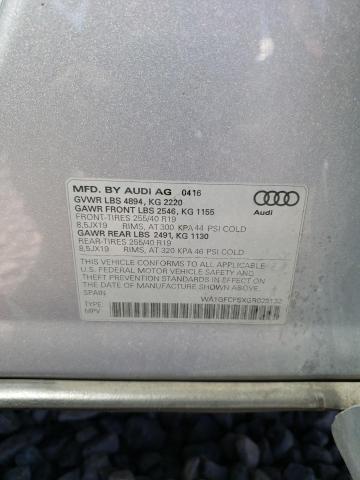 2016 AUDI Q3 WA1GFCFSXGR023132