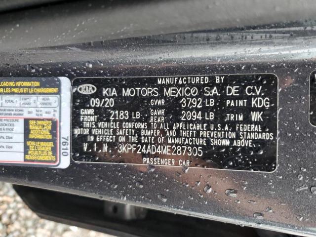 2021 KIA FORTE FE - 3KPF24AD4ME287305