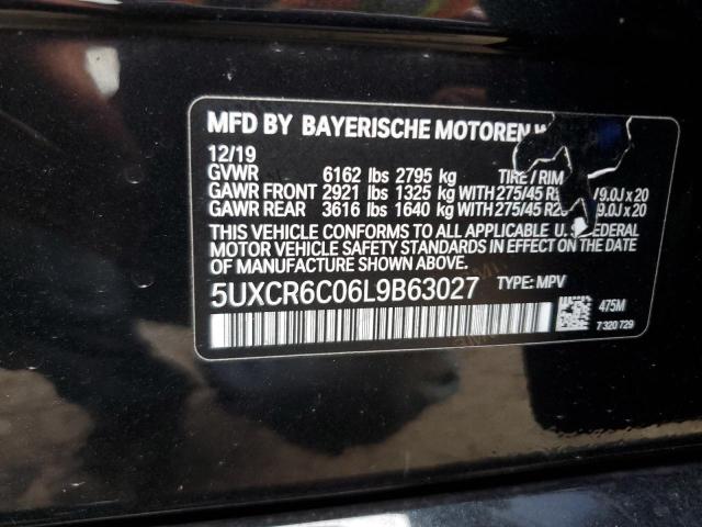 VIN 5UXCR6C06L9B63027 2020 BMW X5, Xdrive40I no.13