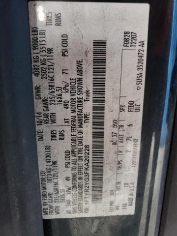 2015 FORD TRANSIT T- #3282403267