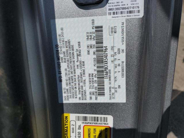 2024 FORD MUSTANG GT - 1FA6P8CFXR5407964
