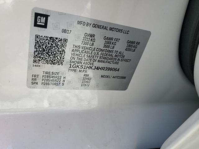 2017 GMC YUKON XL D - 1GKS1HKJ4HR399064