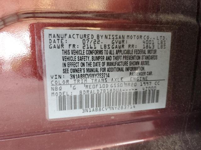 2022 NISSAN SENTRA SV - 3N1AB8CV9NY283714