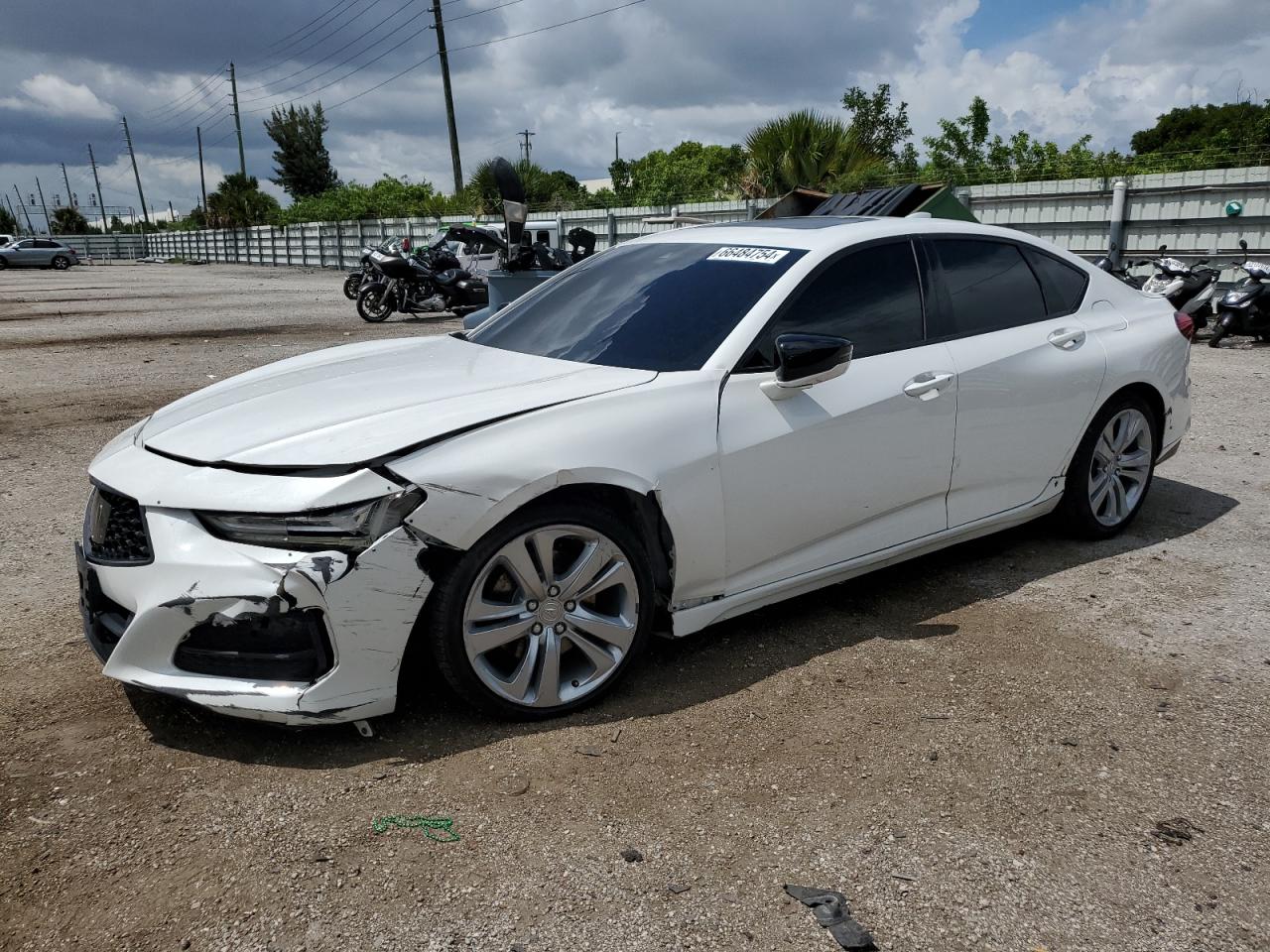 Lot #2735686779 2021 ACURA TLX TECHNO