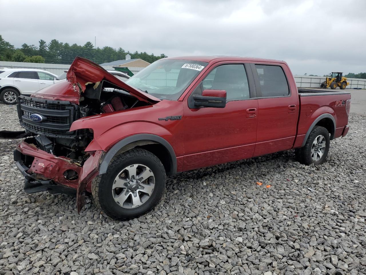 Lot #3004286773 2014 FORD F150 SUPER