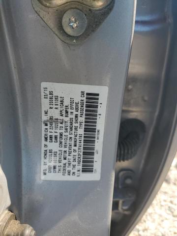 2015 HONDA 1100CC 1HGCR2F37FA144780