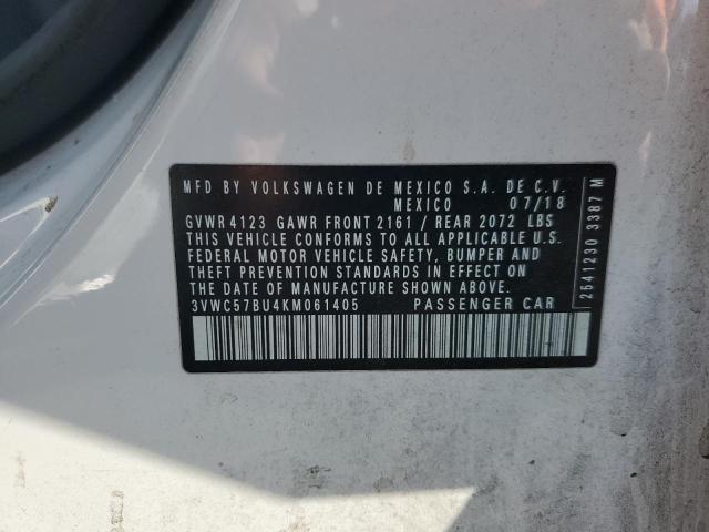 2019 VOLKSWAGEN JETTA S - 3VWC57BU4KM061405