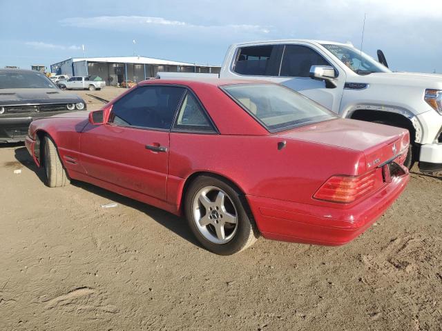 MERCEDES-BENZ SL 500 1997 red roadster gas WDBFA67F7VF143504 photo #3