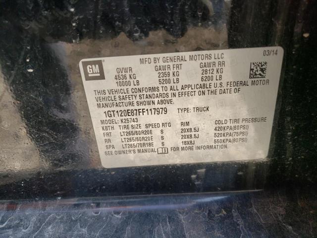 2015 GMC SIERRA K25 - 1GT120E87FF117979