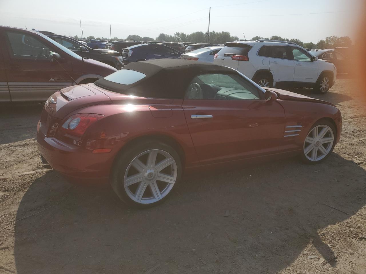 CHRYSLER CROSSFIRE 2006 red converti gas 1C3AN65L36X064792 photo #4