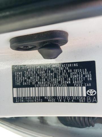 2016 TOYOTA COROLLA L - 5YFBURHEXGP554566