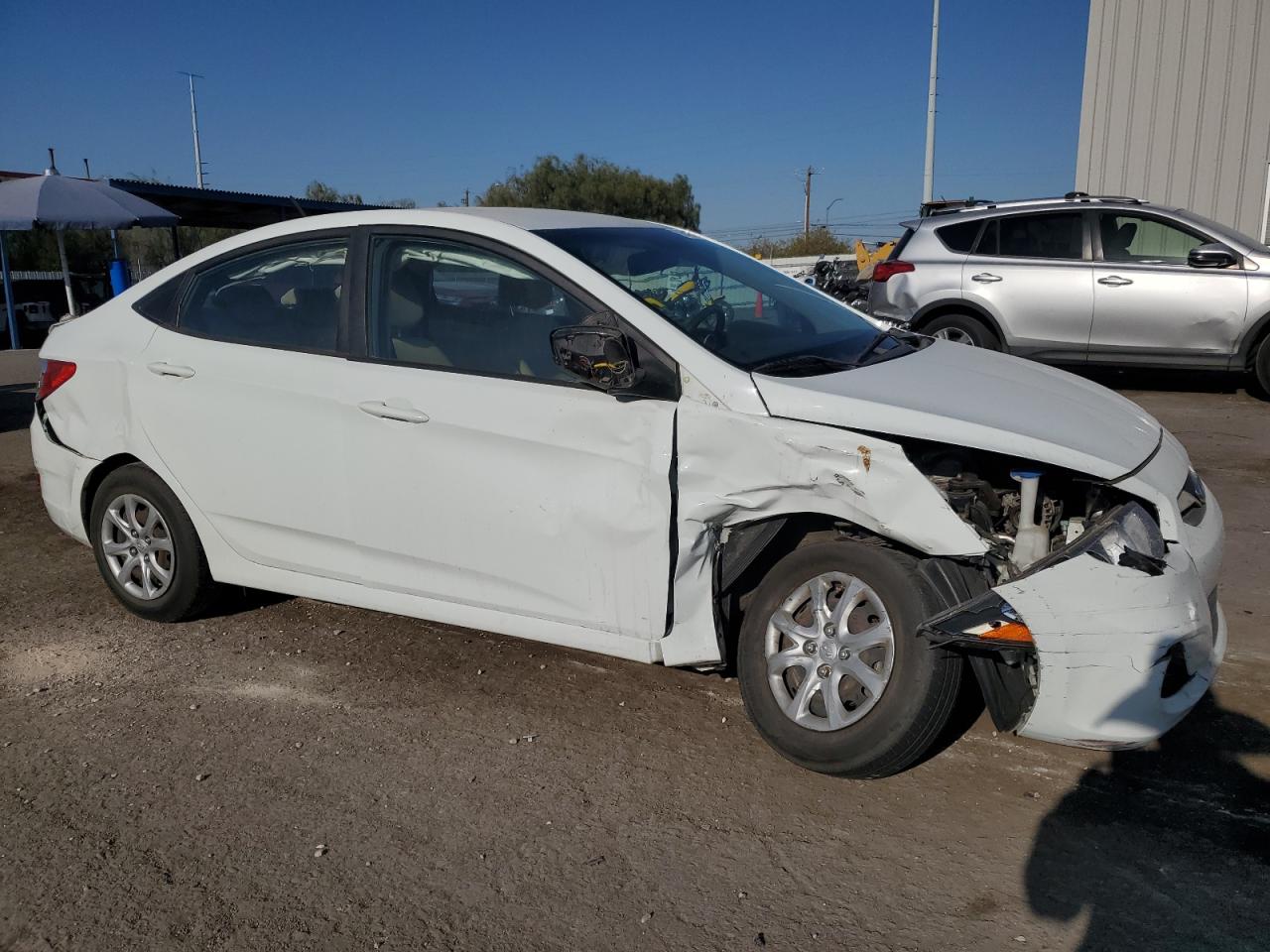 Lot #3038217725 2013 HYUNDAI ACCENT GLS