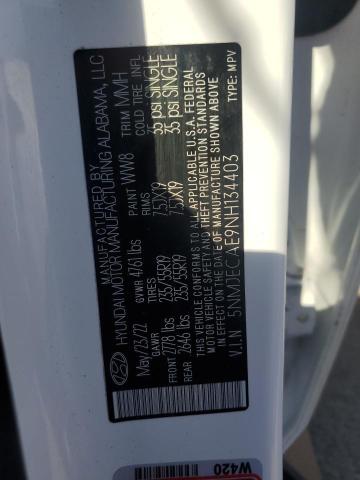 2022 HYUNDAI TUCSON LIM - 5NMJECAE9NH134403