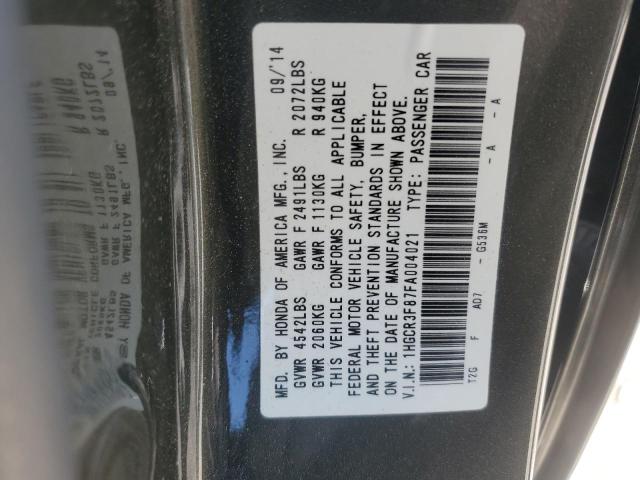2015 HONDA ACCORD EXL - 1HGCR3F87FA004021