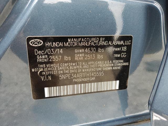 2015 HYUNDAI SONATA SPO - 5NPE34AB1FH145595
