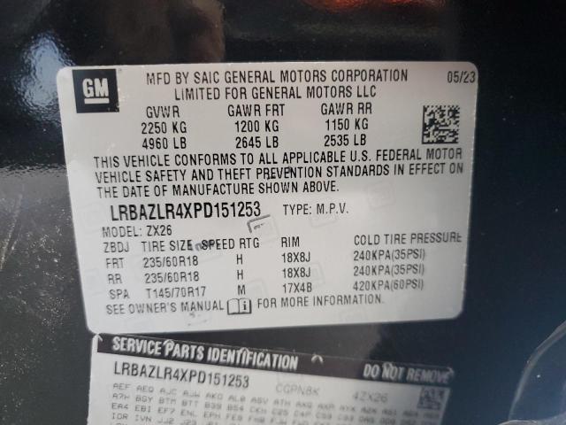 2023 BUICK ENVISION P - LRBAZLR4XPD151253