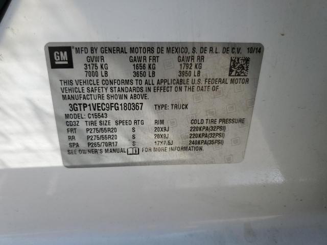 2015 GMC SIERRA C15 - 3GTP1VEC9FG180367