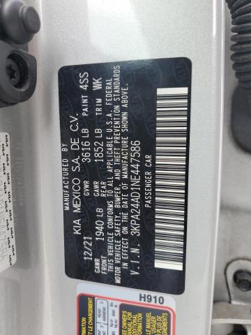 2022 KIA RIO LX - 3KPA24AD1NE447586