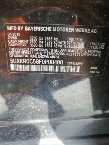 VIN 5UXKR0C58F0P08400 2015 BMW X5, Xdrive35I no.13