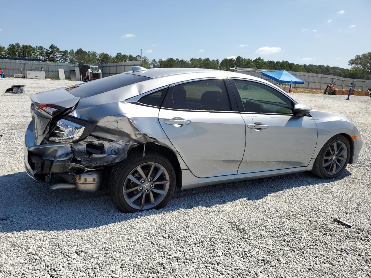 Lot #2935778834 2019 HONDA CIVIC EX