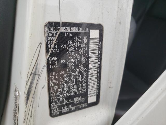 2016 NISSAN JUKE S - JN8AF5MV8GT656627