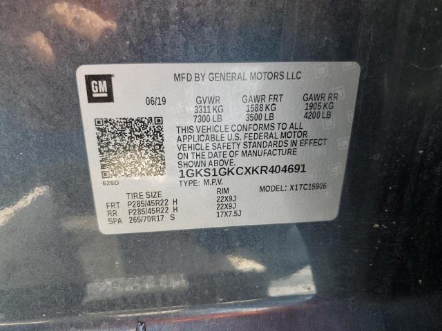 2019 GMC YUKON XL C - 1GKS1GKCXKR404691