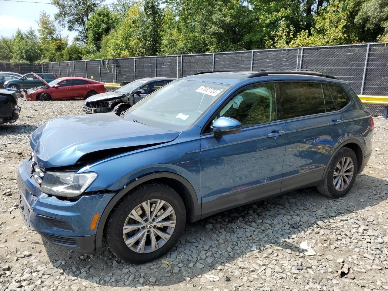 Lot #2972318526 2019 VOLKSWAGEN TIGUAN S