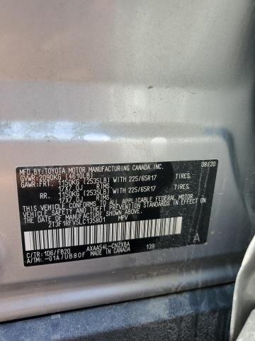 2020 TOYOTA RAV4 LE - 2T3F1RFV5LC135801