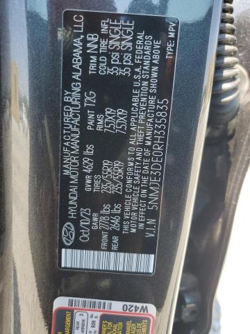 2024 HYUNDAI TUCSON LIM - 5NMJE3DE0RH335835