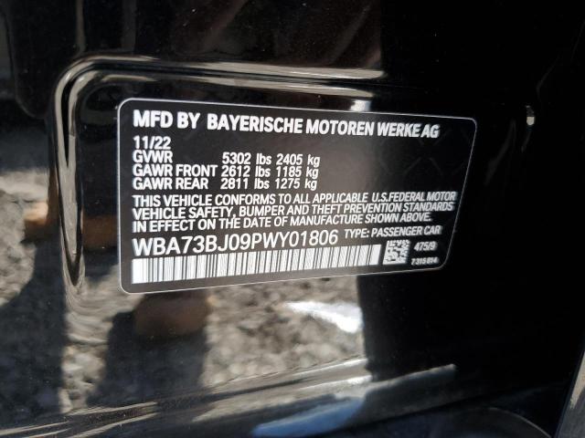 VIN WBA73BJ09PWY01806 2023 BMW 5 Series, 540 XI no.12