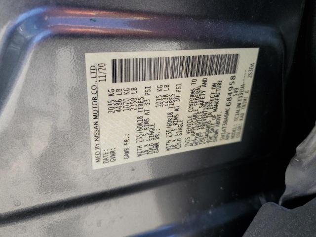 2021 NISSAN ROGUE SV - 5N1AT3BA6MC684958