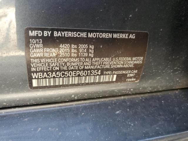 VIN WBA3A5C50EP601354 2014 BMW 3 Series, 328 I no.12