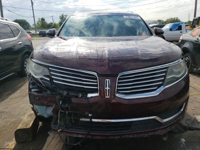 VIN 2LMPJ6KR9HBL49243 2017 Lincoln MKX, Select no.5