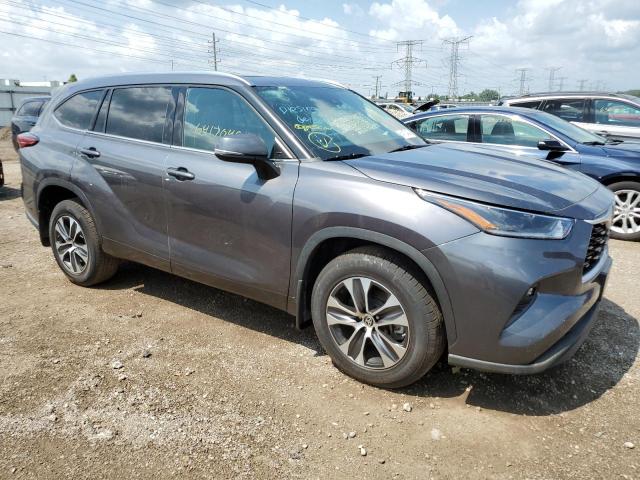 VIN 5TDGZRBH1MS083744 2021 Toyota Highlander, Xle no.4