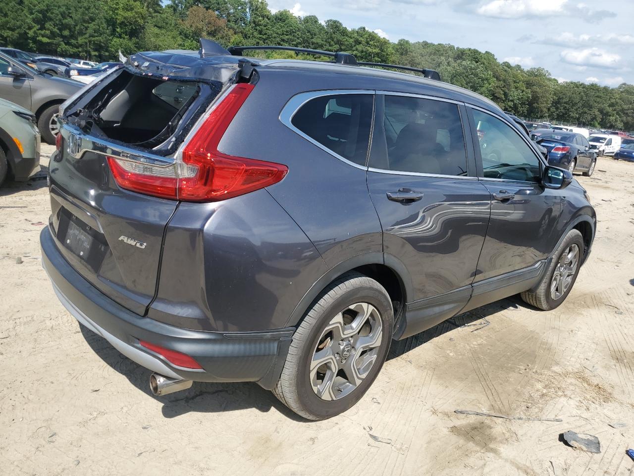 Lot #3009189233 2017 HONDA CR-V EXL