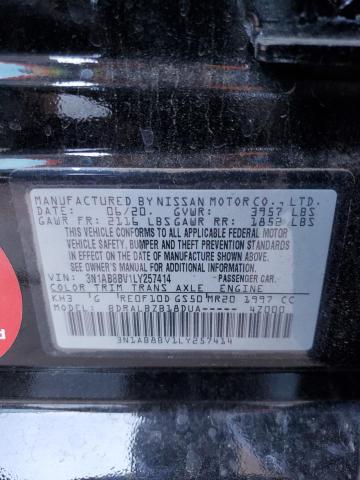 2020 NISSAN SENTRA S - 3N1AB8BV1LY257414