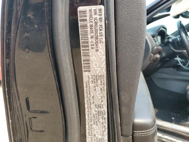 2021 DODGE DURANGO GT - 1C4RDJDG2MC634116