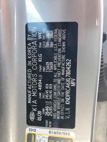 2020 KIA SPORTAGE S - KNDPRCA6XL7804262