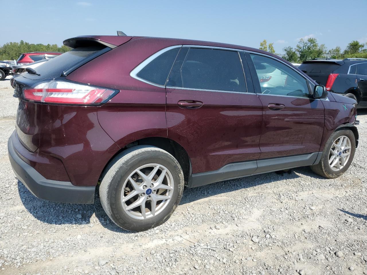 Lot #2907429089 2021 FORD EDGE SEL