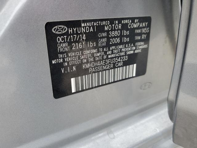 2015 HYUNDAI ELANTRA SE - KMHDH4AE3FU354233
