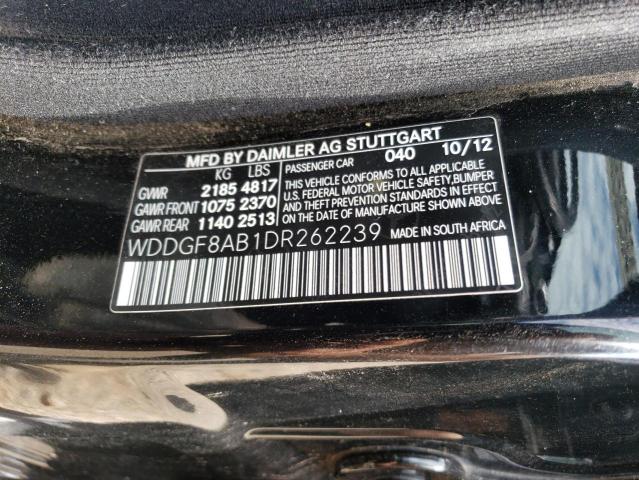 VIN WDDGF8AB1DR262239 2013 Mercedes-Benz C-Class, 3... no.12