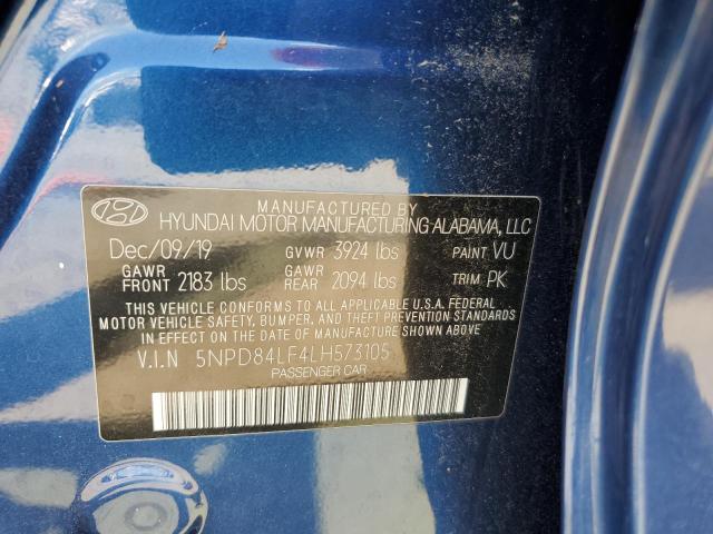 2020 HYUNDAI ELANTRA SE - 5NPD84LF4LH573105