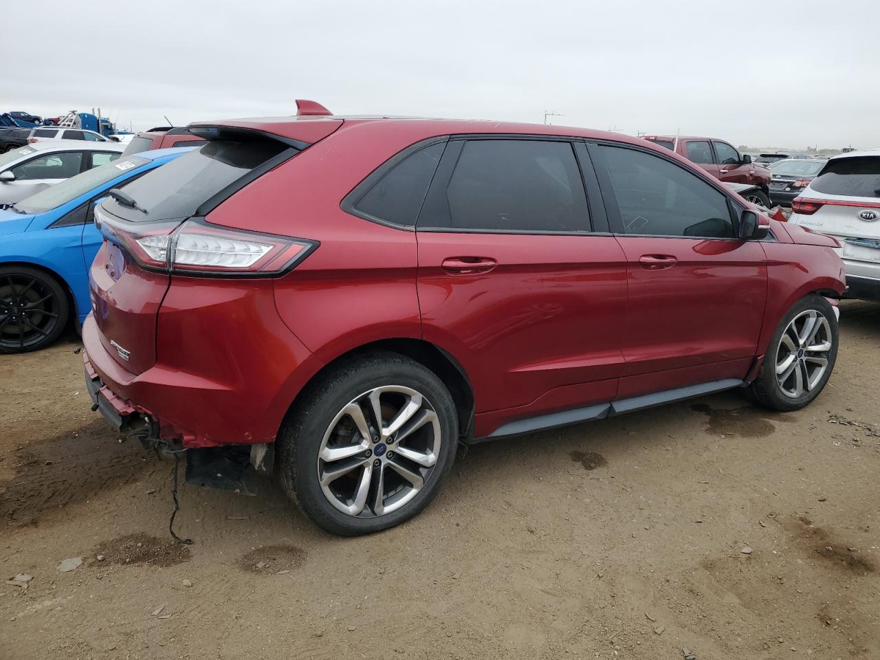 Lot #2919373332 2015 FORD EDGE SPORT