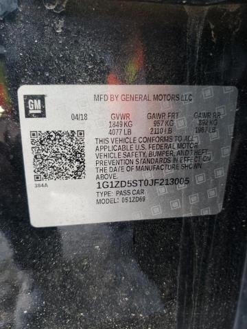 2018 CHEVROLET MALIBU LT - 1G1ZD5ST0JF213005