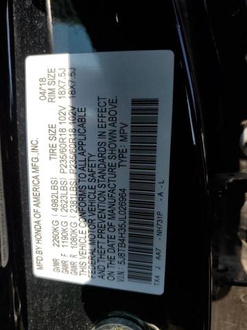 2018 ACURA RDX - 5J8TB4H35JL026964