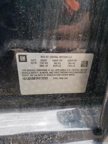 2015 CHEVROLET SONIC RS - 1G1JG5SB7F4175707
