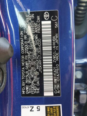 2018 TOYOTA PRIUS - JTDKARFU7J3064220